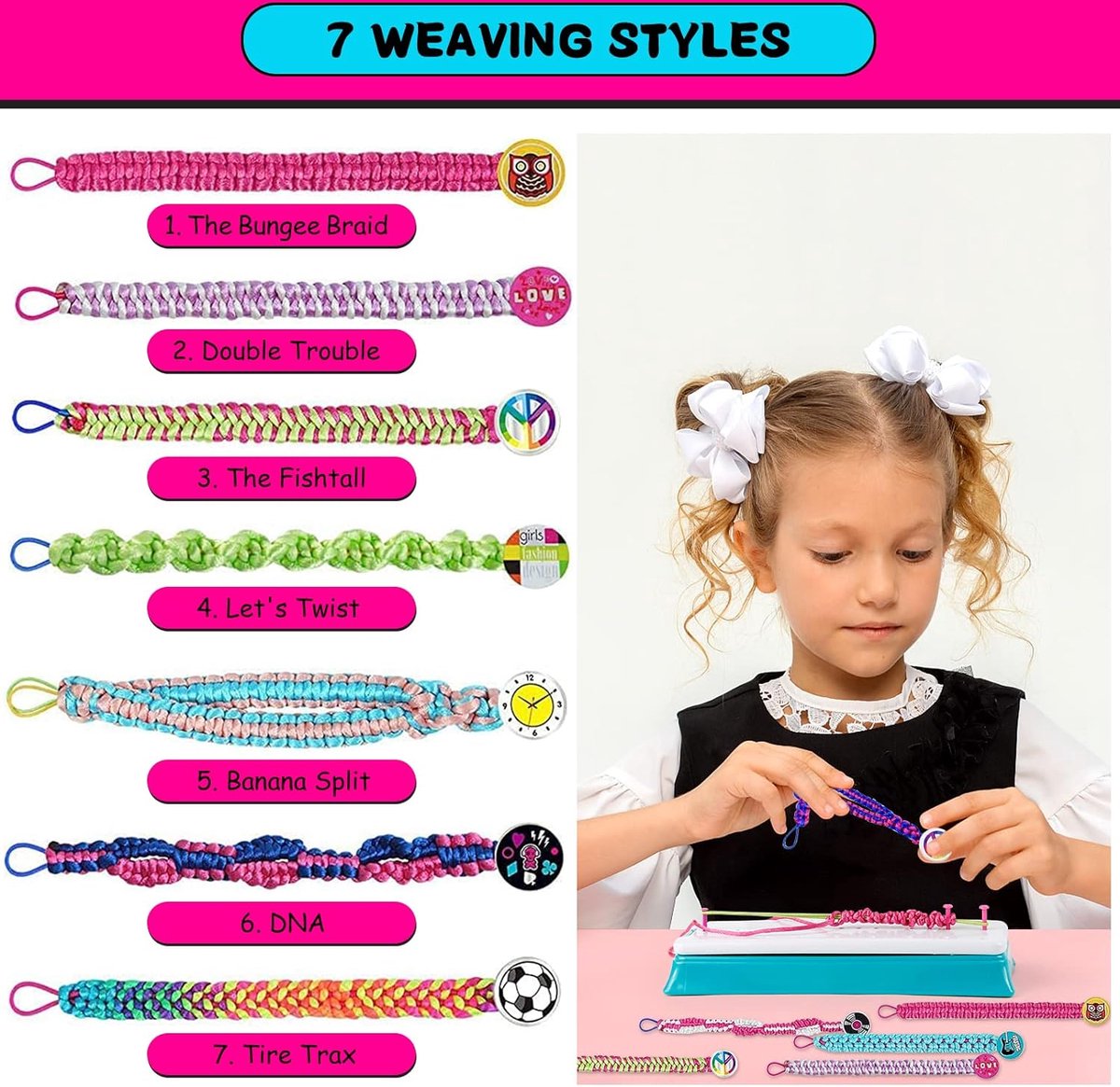 Cool Maker - Pop Style Bracelet Maker – armbandjes maken met 170 stijlvolle  kralen en meer