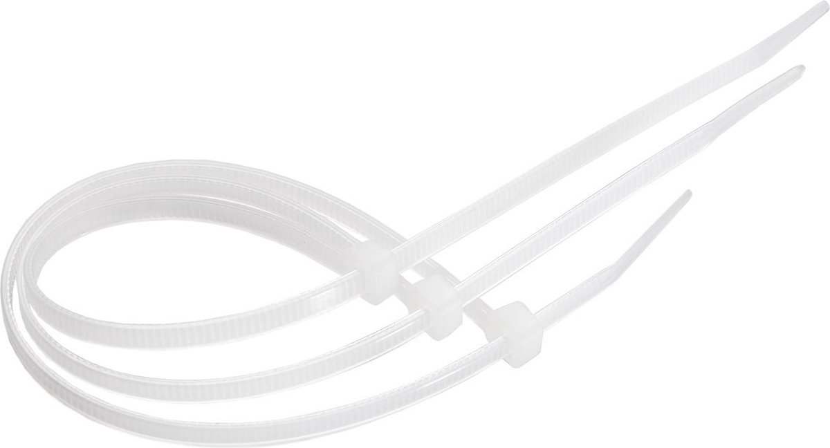 Thorgeon Ties 4.8x250 white (100 pcs)