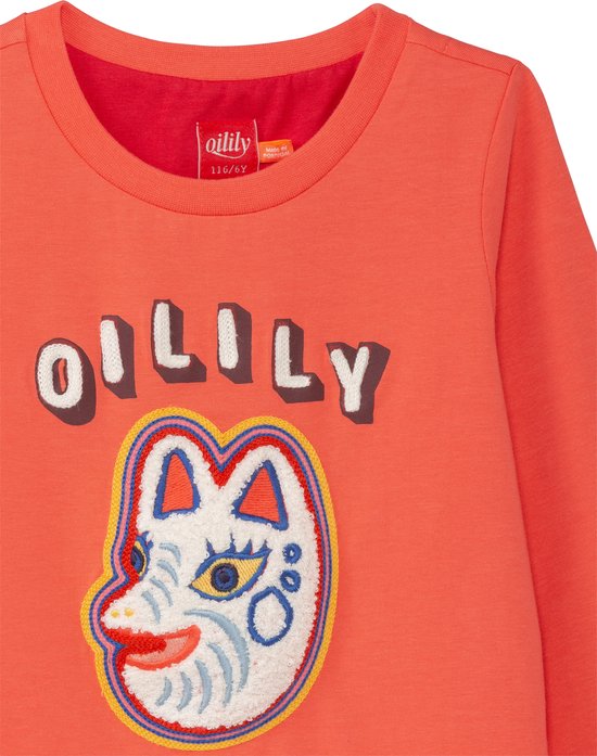 Tolsy T-shirt 30 Solid jersey with artwork Foxyfox Pink: 116/6yr