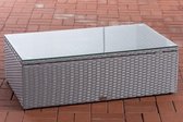 CLP Tibera - Lounge tafel - 1,25 mm Polyrotan grijs