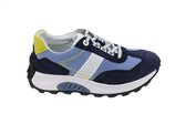 Gabor rollingsoft sensitive 26.914.36 - dames rollende wandelsneaker - blauw - maat 37.5 (EU) 4.5 (UK)