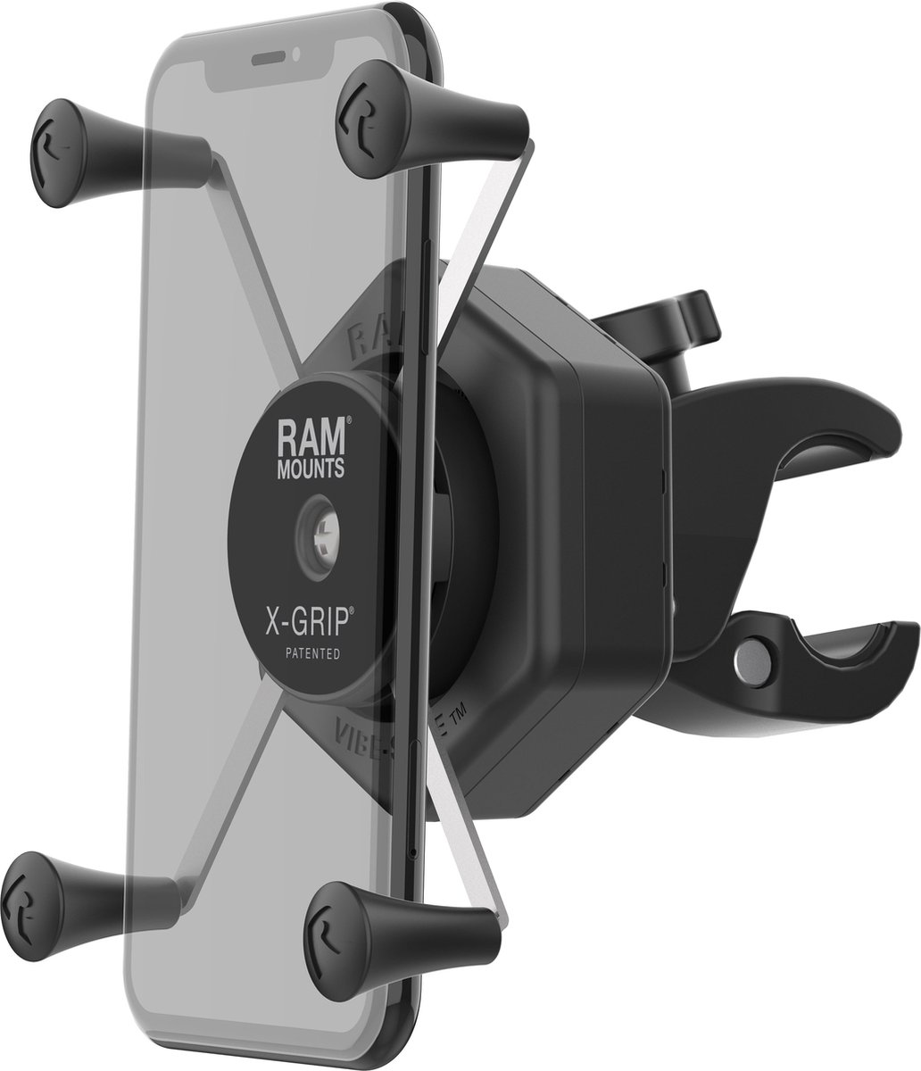 RAM® X-Grip® Grote Telefoonhouder met Vibe-Safe™ & Small Tough-Claw™