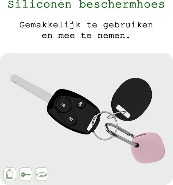 Étui porte-clés Samsung SmartTag+ - Support en Siliconen Housse Samsung SmartTag+ Étui Samsung SmartTag+ - Rose