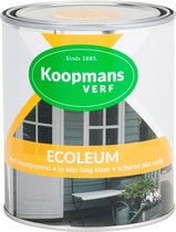 Koopmans Ecoleum - Semi-dekkend - 1 liter - Zwartbruin