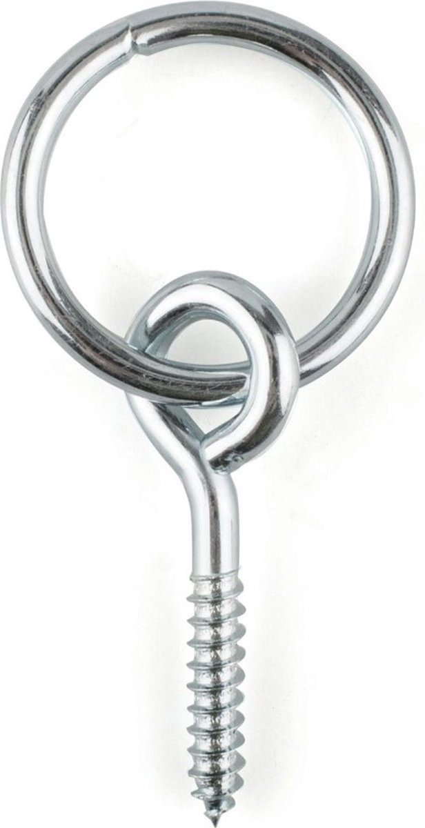 Aanlegring met schroefdraad - 65mm - Gegalvaniseerd