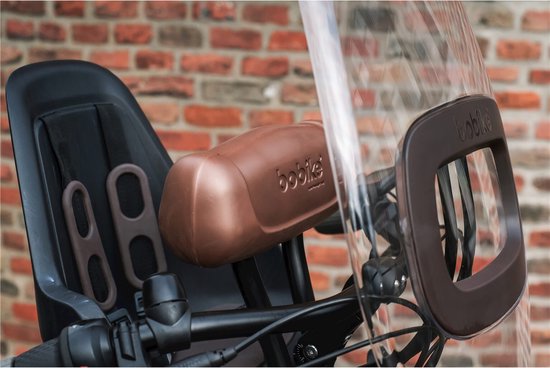 Bobike Stuur met slaaprol voor ONE en GO mini zitjes - Chocolate Brown
