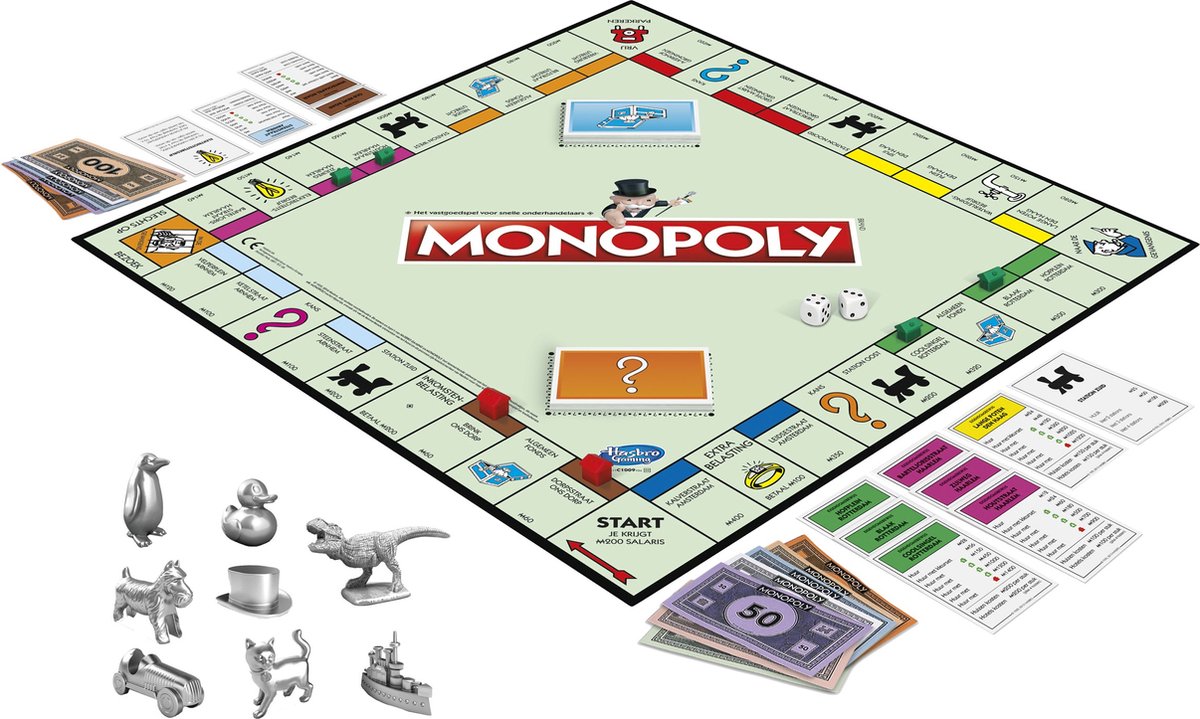 Monopoly Classic - Bordspel - Gezelschapsspel — afbeelding 3