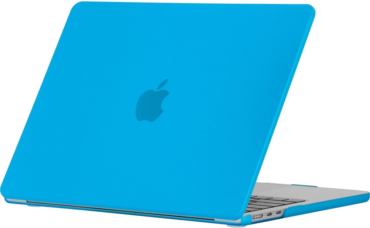 Mobigear Laptophoes geschikt voor Apple MacBook Air 15 Inch (2023-2025) Hoes Hardshell Laptopcover MacBook Case | Mobigear Matte - Blauw - Model A2941 / A3114 / A3241