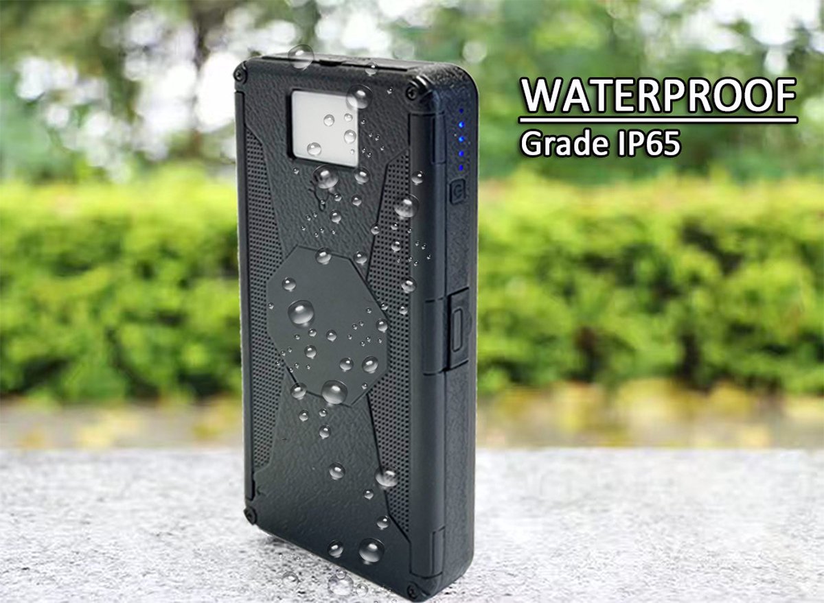 powerbank met zonnepaneel - geschikt - afbeelding 3