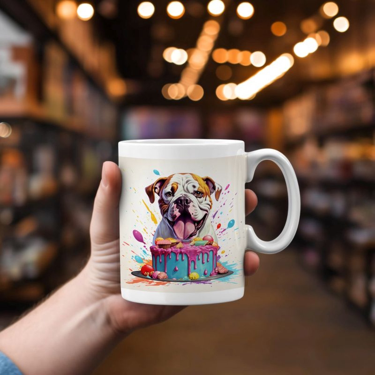 Beker cadeau voor haar of hem, kerst, verjaardag, honden liefhebber, zus, broer, vriendin, vriend, collega, moeder, vader, hond