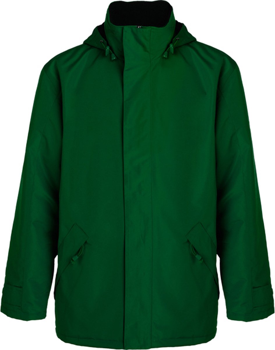 Waterbestendige Parka Flessen Europa merk Roly Groen
