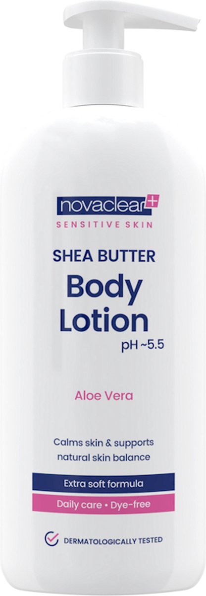 NovaClear Shea Butter Body Lotion Sensitive Skin 500ml.