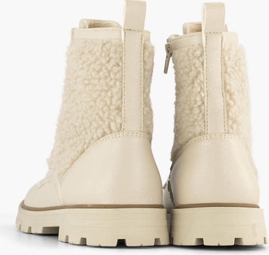 oxmox Beige veterboot teddy Maat 32 bol