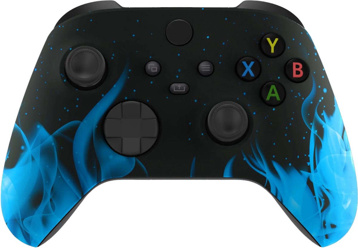 Clever Xbox Blue Flame Controller