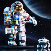 Compatibel met Legostenen/Astronaut en mechanische hond/creatief bouwspeelgoed/cadeaus voor kinderen en volwassenen (1434 stuks)
