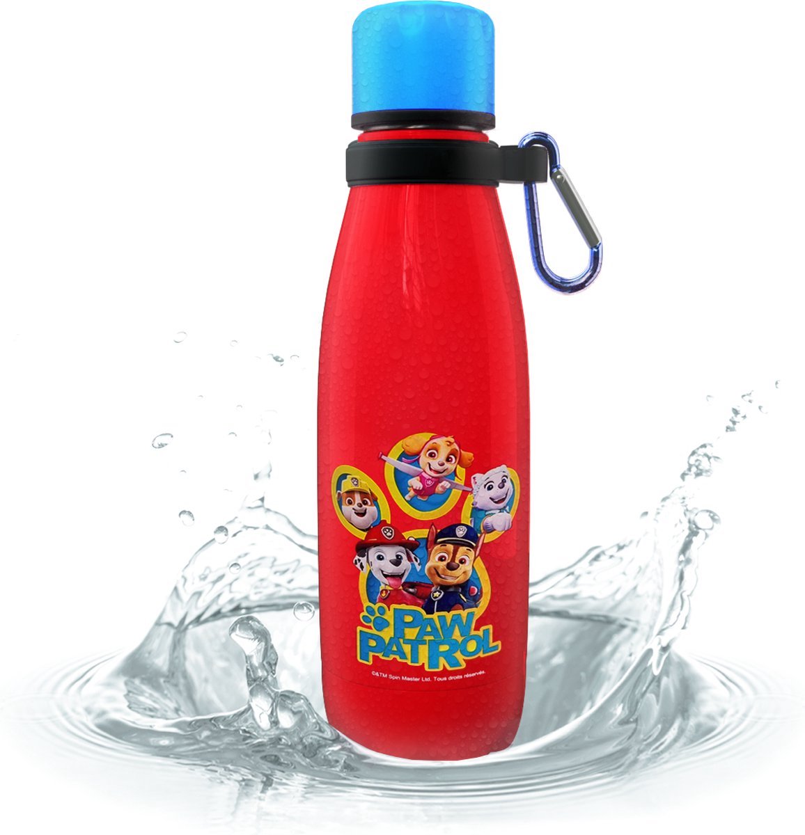 PAW Patrol Thermosfles Dubbelwandig RVS Drinkfles 350 ml