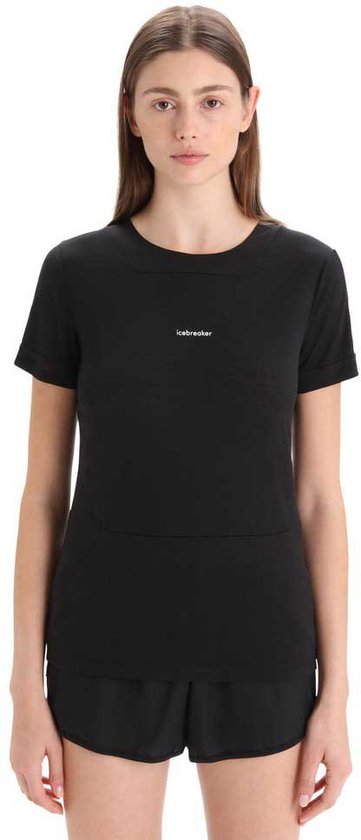 Icebreaker Zoneknit™ T-shirt Met Korte Mouwen Zwart L Vrouw