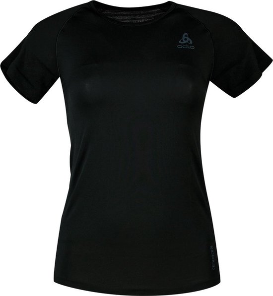 Odlo Sportshirt Performance X-Light Dames - Kleur Zwart - Maat XL