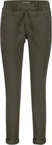 Red Button Broek Tessy Jog Color Srb4058 62 Dark Green Dames Maat - W38