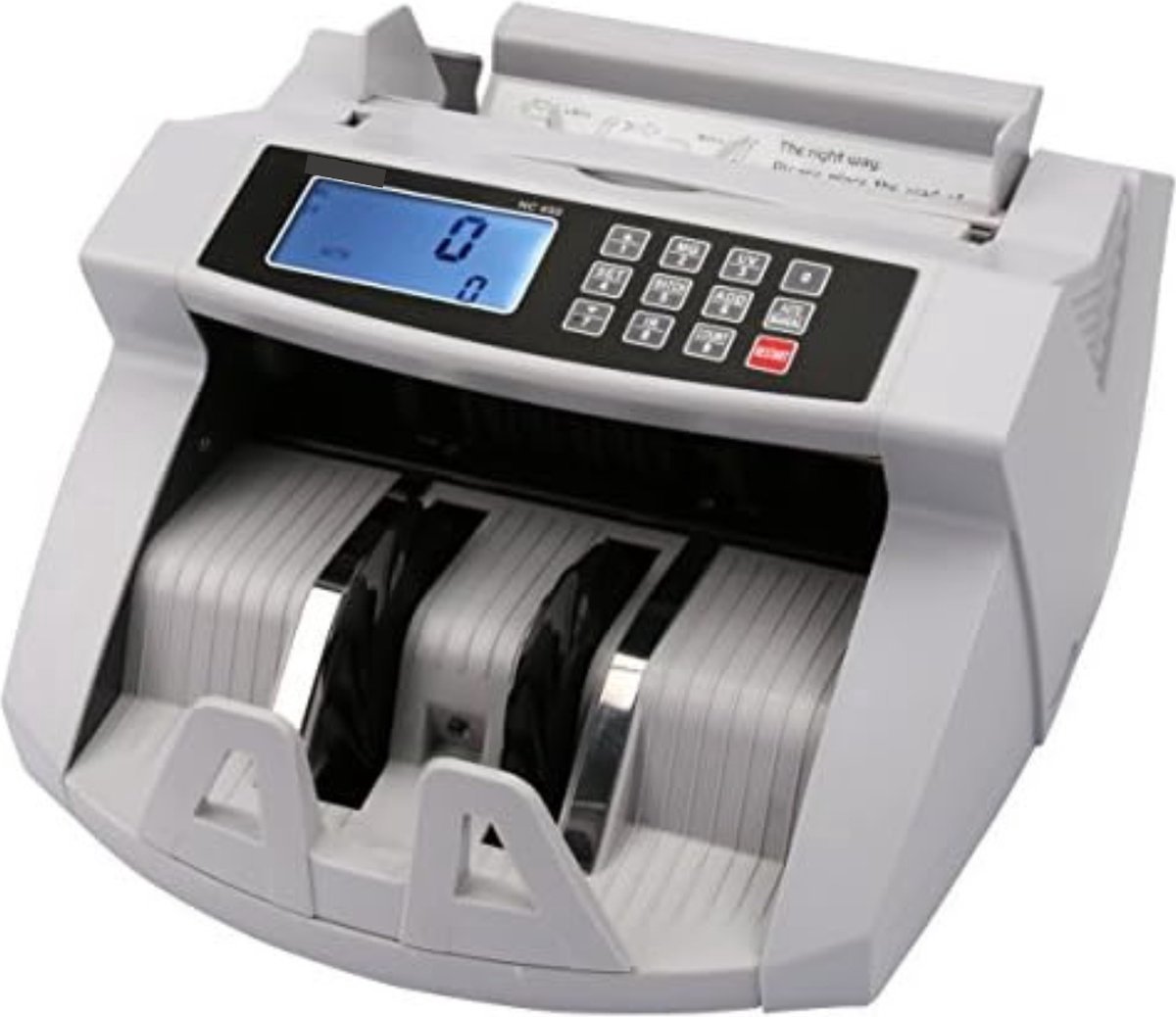 Biljettelmachine - Geld machine teller - Geld Tel Machine - Grijs - Merkloos