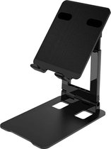 DrPhone MTH2 Metalen Tablet Houder – 180 Graden Verstelbaar - Rotatie - Standaardhouder - Superstabiliteit – Zwart