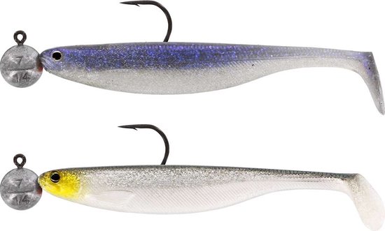 Westin Shadteez Slim 10cm R n R 7g - Haak 4/0 - Kleur : Dark Water Mix 2 van Westin — afbeelding 3