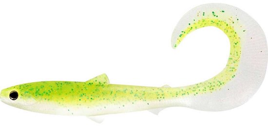 Westin Bullteez Curltail 14cm 15g (2 pcs) - Kleur : Pearl Shad van Westin — afbeelding 5