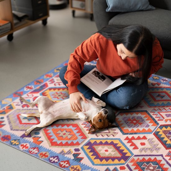 Runner-vloerkleed Tapijtmat 80 x 150 cm Robuust, vlekbestendig, absorberend Design Tapijt Runner Vloermat, Gemaakt om te meten, voor hal entree woonkamer slaapkamer, C