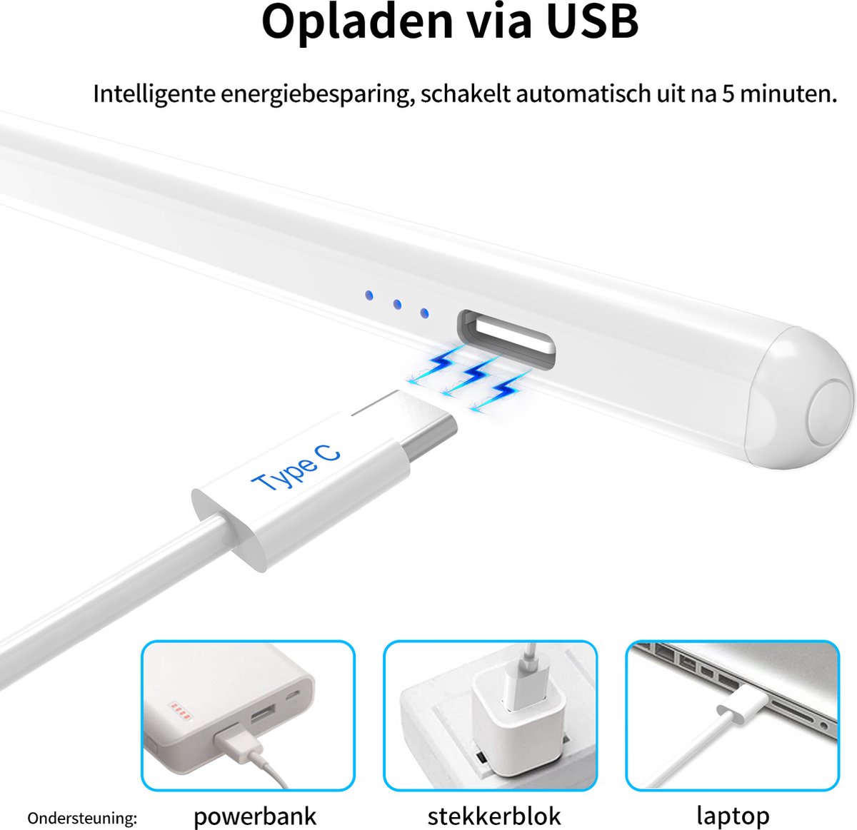 COO Stylet pour iPad 10e/9e, Apple Pen avec rejet de la paume, stylet pour  (2018-2023)