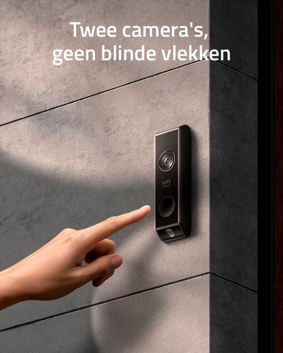 Eufy 4-in-1 Eufycam 2 pro met Homebase 2 en Dual deurbel bundel - Nachtzicht - 2K beveiliging - lokale opslag — afbeelding 3
