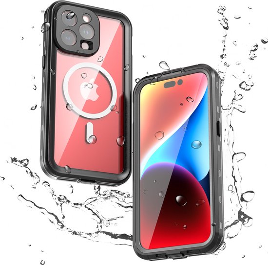 Supcase 360 Backcase hoesje met screenprotector iPhone 15 Pro Zwart Supcase 360 Backcase hoesje met screenprotector iPhone 15 Pro Zwart