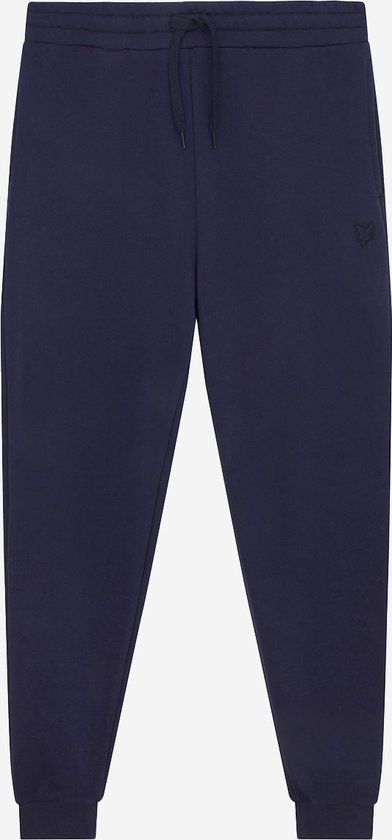 Lyle & Scott Tonal Eagle Skinny Sweatpant- Blauw - M