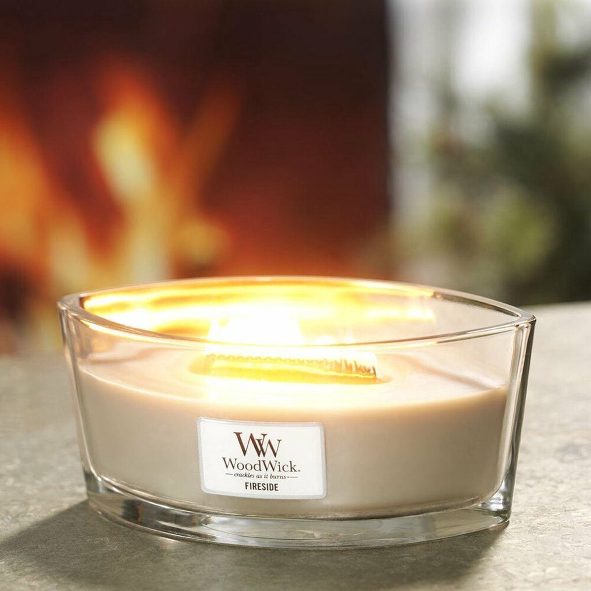 Hearthwick Flame WoodWick Fireside Candle - 76106