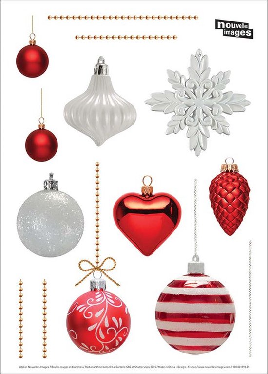 24 Rode Kerstballen 30 Mm Onbreekbaar - Mini Hangende Kerstboom Decoratie