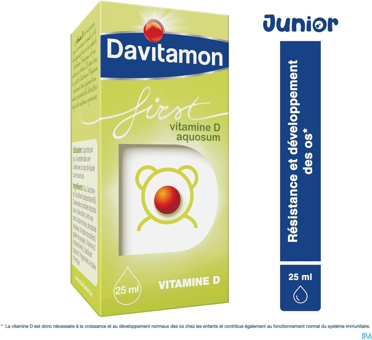 Davitamon Vitamine D Aquosum - 25 ml - Vitaminen