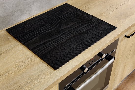 Protection induction - Planche de bois - 65x55 cm - Protection induction - Plaque de recouvrement induction - Tapis induction - Antidérapant - Décoration Cuisine - Accessoires de vêtements pour bébé de Cuisine