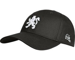 O.leo - Baseballpet - Zwart - Hollandse leeuw - Verstelbaar - Unisex