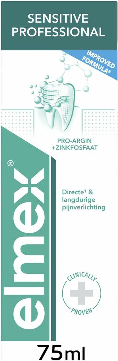 Elmex Tandpasta Sensitive Professional - 6 x 75 ml - Voordeelverpakking