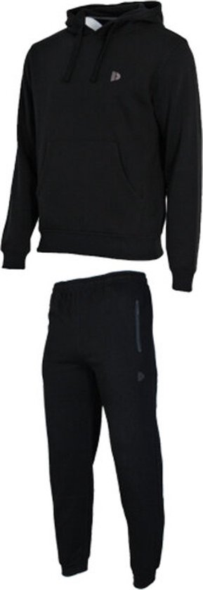 Donnay - Joggingsuit Luca - Joggingpak - Zwart (020)- Maat XXL