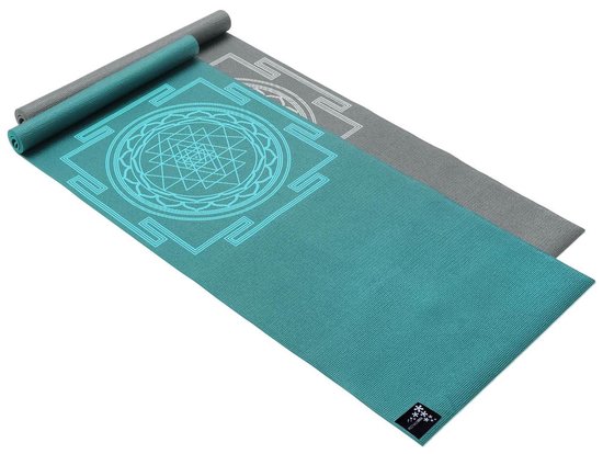 Yogistar Yogamat basic Sri Yantra petrol van YOGISTAR — afbeelding 2