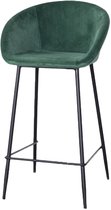Chaise de bar Amira Velvet Green - Giga Furniture