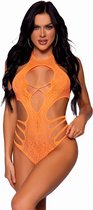 Cut out strappy bodysuit