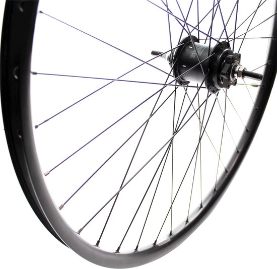 Roland Achterwiel 28 36G A2K DW velg vrijloop zwart