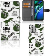 Telefoonhoesje met Pasjes geschikt voor Geschikt voor Nokia G42 Dinosaurus