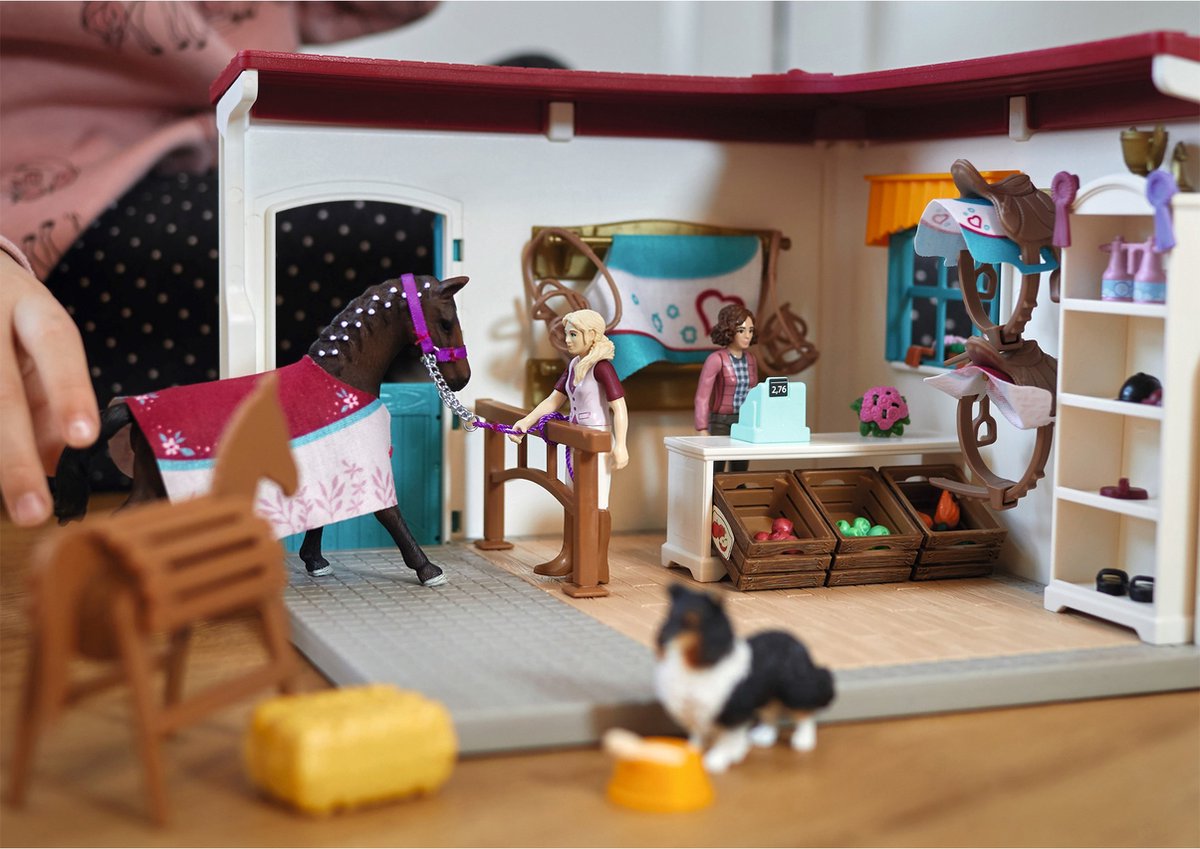 schleich HORSE CLUB - Ruitershop - Kinderspeelgoed voor Jongens en Meisjes - 5 tot 12 jaar - 42568 — afbeelding 12