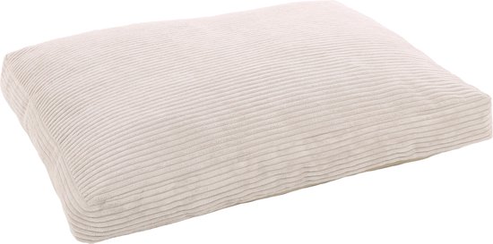 Kussen Velluto Rechthoekig Beige 80x60x10cm