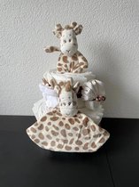 2-Laags Neutrale Luiertaart Giraffe