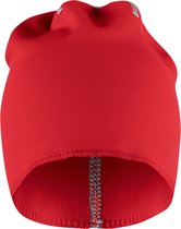 Clique fleece Beanie/ muts One Size Rood