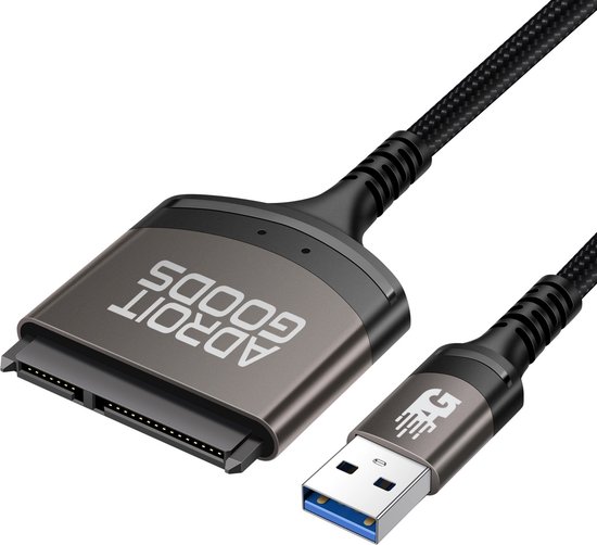 AdroitGoods Adaptateur de câble professionnel SATA vers USB 3.0 -  Connecteur