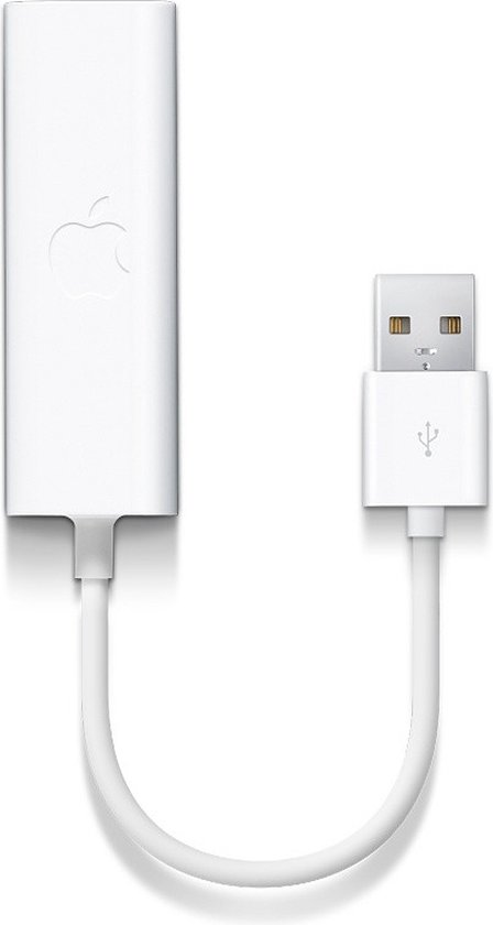 Apple USB Ethernet Adapter - Netwerkadapter - USB 2.0 - 10/100 Ethernet - voor MacBook Air - Apple